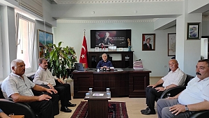 Dinar Kaymakamı Kemal Duru’yu Cumhur İttifakı Ziyaret Etti