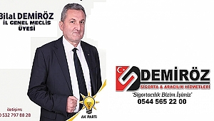 İl Genel Meclis Üyesi Demiröz'den Gaziler Günü Mesajı