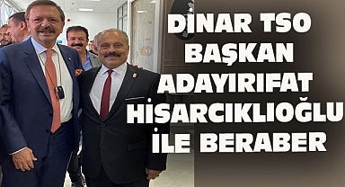 İş Adamı Veli Özcan ve Ekibi Rıfat Hisarcıklıoğlu'nu Karşıladı