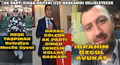 Ak Parti Yeni Dinar İlçe Başkanını Belirlemek İçin Toplanacak