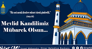Belediye Başkanı Nihat Sarı’dan Mevlid Kandili Mesajı