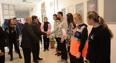 Belediye Başkanımız Nihat Sarı, Sivil Savunma Tatbikatına katıldı