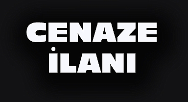 Dinar'da Cenaze İlanı