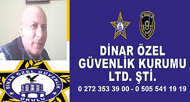Dinar Özel Güvenlik Fahri Akçin'den 29 Ekim Kutlama Mesajı