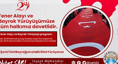 Fener Alayı ve Bayrak Yürüyüşüne Davet