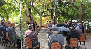 Kaymakam Kıyak Halk Toplantısı Yaptı