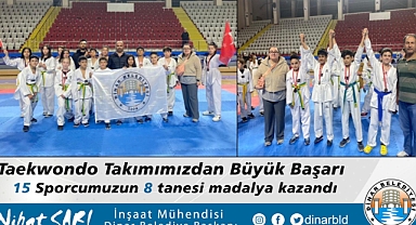 Taekwondo Takımımızdan büyük başarı