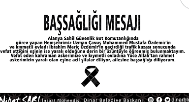 Belediye Başkanımız Nihat Sarı’dan Başsağlığı Mesajı