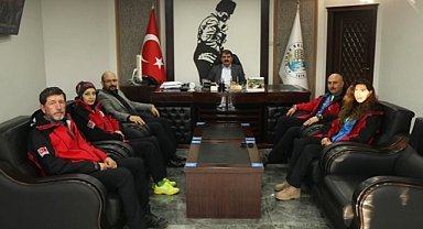 Anda Kardeşe Vefa Derneğinden Belediye Başkanımız Nihat Sarı’ya ziyaret