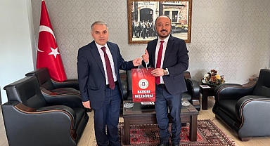 Başkan İsmail Taylan’dan Kaymakam Kemal Duru’ya Ziyaret