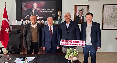 Dernek'den Kaymakama Ziyaret