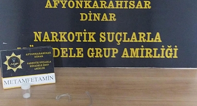 Dinar'da Uyuşturucu Operasyonu