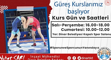 Güreş Kurslarımız Başlıyor