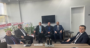 KAYMAKAM KEMAL DURU TİCARET VE SANAYİ ODASINI ZİYARET ETTİ
