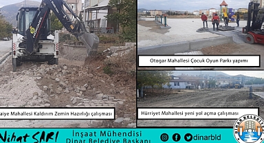 Şehrimiz için gece gündüz çalışıyoruz