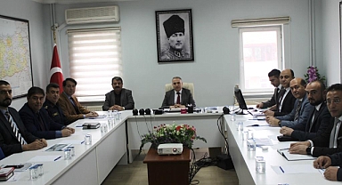Belediye Başkanımız Nihat Sarı, Kış tedbirleri toplantısına katıldı
