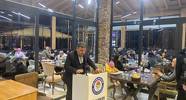 Dinar Eğitim Bir-Sen Birlik ve Kardeşlik sofrasında bir araya geldi