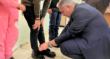 Kaymakamımız Kemal Duru, Öğrencilerin Mutluluğuna Ortak Oldu