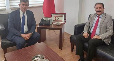 Mustafa Tarlacı Büyük Elçi Metin Feyzioğlu İle Görüştü