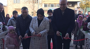 Başkan Gönüllü Yeni Faaliyete giren iş yerinin açılışını yaptı