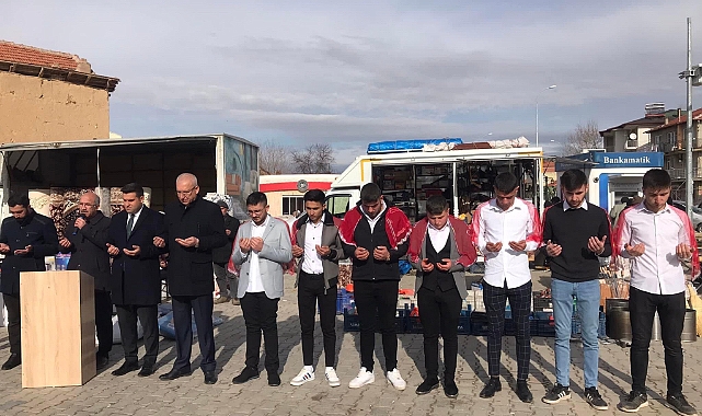 Başmakçı'da asker adaylarına dualar edildi