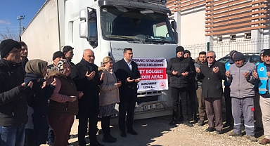 Başmakçı'dan Yardım Tırı Yola Çıktı