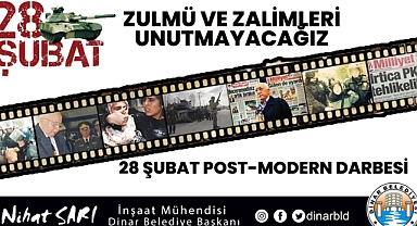 Belediye Başkanımız Nihat Sarı'dan 28 Şubat Mesajı