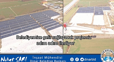 Belediyemize gelir sağlayacak projemiz adım adım ilerliyor
