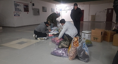 Deprem Yardımımıza vatandaşlarımızdan tam destek