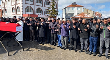 Depremde hayatını kaybeden Askerimizi son yolculuğuna uğurladık