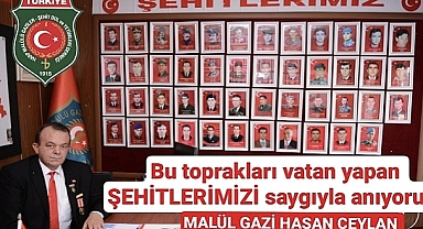 Başkan Hasan Ceylan'dan 18 Mart Mesajı