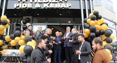 Dinar'da Yıldız Pide Salonu'nun Yeni Yerinin Açılışı Yapıldı