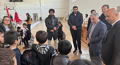 KAYMAKAM DURU SPORTİF YETENEK TARAMASI SEÇMELERİNİ YERİNDE İNCELEDİ