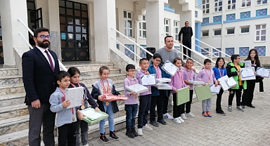 MENDERES İLKOKULU ÖĞRENCİLERİ BÜYÜK BAŞARI GÖSTERDİ