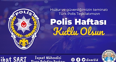 Belediye Başkanımız Nihat Sarı, Kahraman Polis teşkilatımızın haftasını kutladı