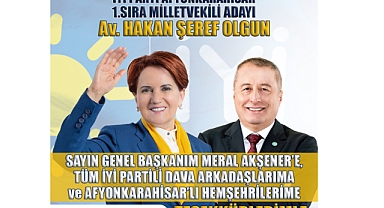 Hakan Şeref Olgun 1. Sıra