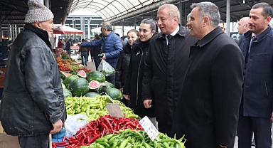 Hakan Şeref Olgun;”Pazarcı esnafının yüzü gülecek”
