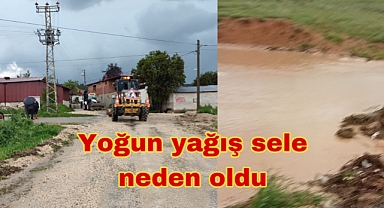 Bademli, Tekin ve Pınarlı köyünde sel felaketi