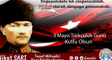 Belediye Başkanımız Nihat Sarı’dan Türkçülük Günü Mesajı