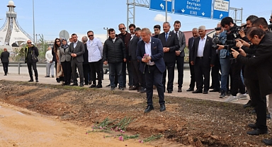 Dün atılan temel bugün kayboldu