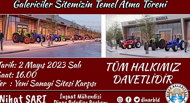 Galericiler Sitemizin Temel atma törenine tüm halkımız davetlidir