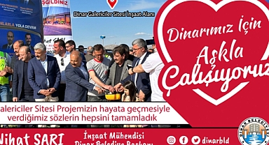 Galericiler Sitesi Projemizin hayata geçmesiyle verdiğimiz sözlerin hepsini tamamladık