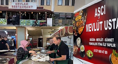 Mevlam Restaurantta Düğün Yemekleri veriliyor