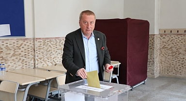 Olgun, cumhurbaşkanlığı seçiminde oyunu kullandı