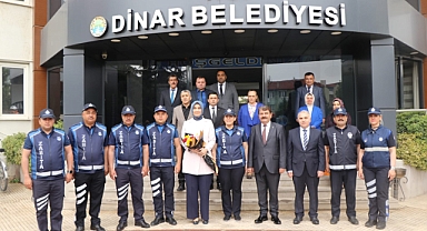 Valimizi İlçemizde ağırladık