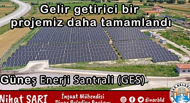 Belediyemize gelir getirecek bir projemiz daha tamamlandı