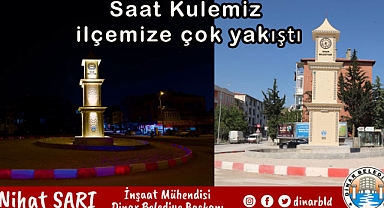 Saat Kulemiz İlçemize çok yakıştı