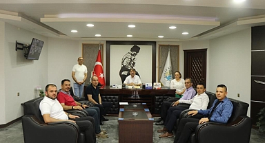 Belediye Başkanımız Nihat Sarı, Belediye personelimiz ile bayramlaştı