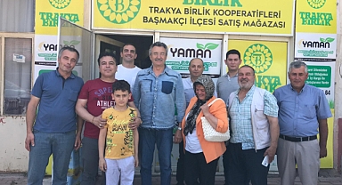 Eski Devlet Bakanı Kürşat Tüzmen Başmakçı'da Fatih Yaman'ı ziyaret etti