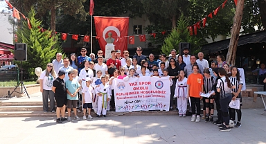 Yaz Spor Okulumuzun açılışını gerçekleştirdik